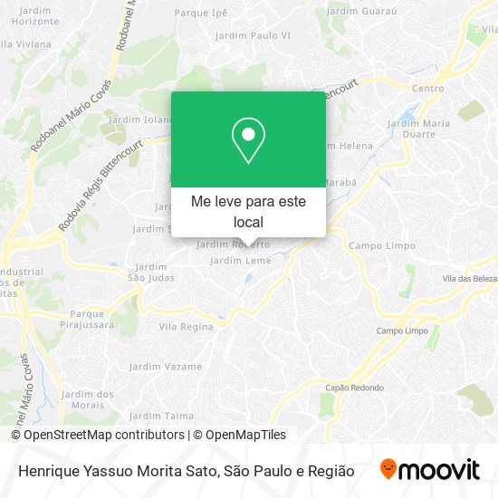 Henrique Yassuo Morita Sato mapa