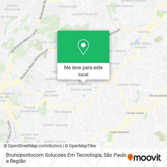 Brunopontocom Solucoes Em Tecnologia mapa