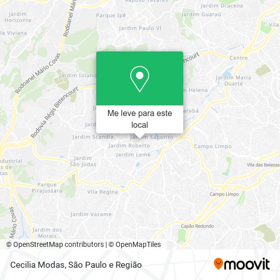 Cecilia Modas mapa