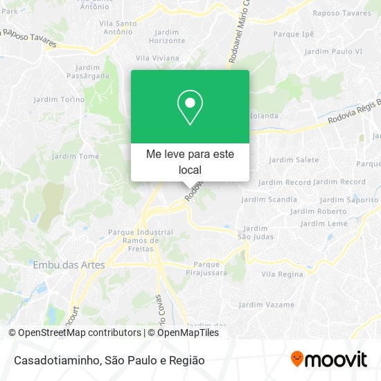 Casadotiaminho mapa