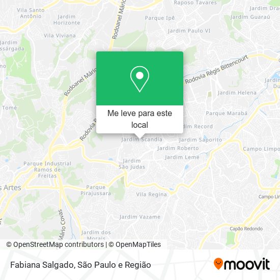 Fabiana Salgado mapa