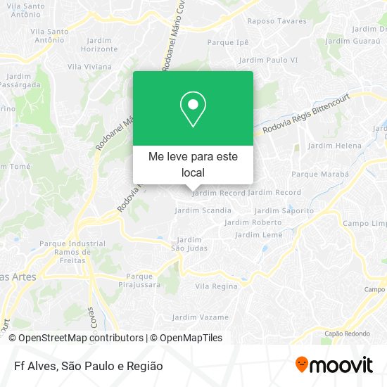 Ff Alves mapa