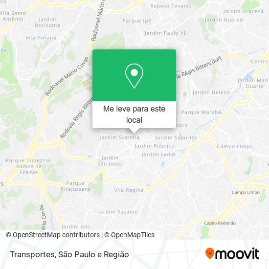Transportes mapa