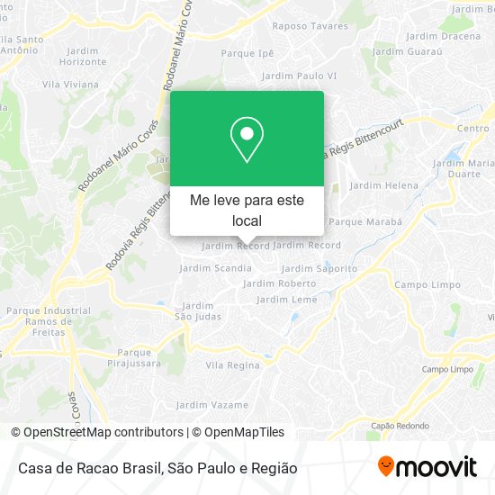 Casa de Racao Brasil mapa