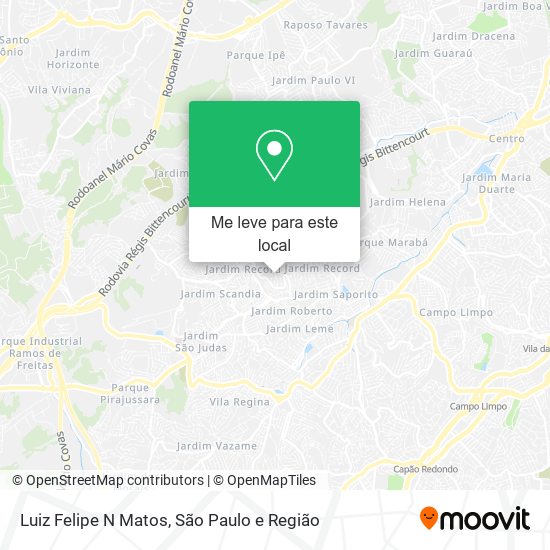 Luiz Felipe N Matos mapa