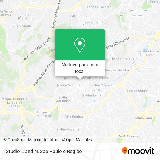 Studio L and N mapa