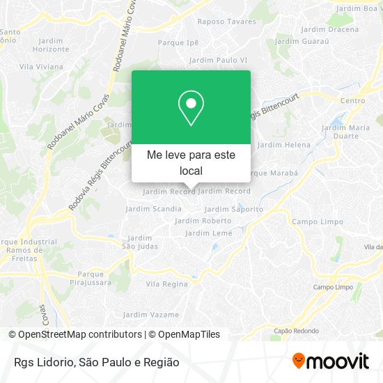 Rgs Lidorio mapa
