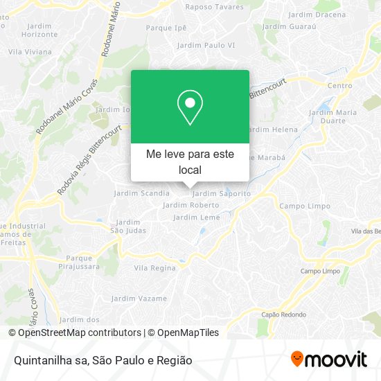 Quintanilha sa mapa