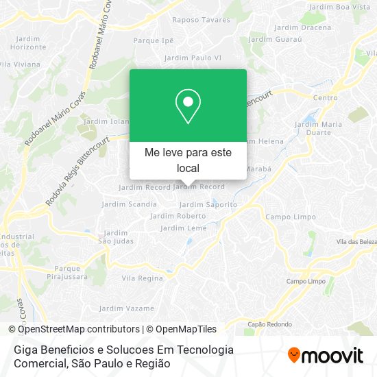 Giga Beneficios e Solucoes Em Tecnologia Comercial mapa