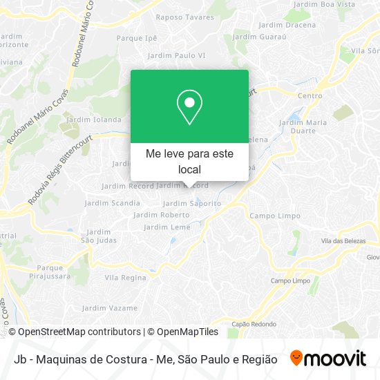 Jb - Maquinas de Costura - Me mapa