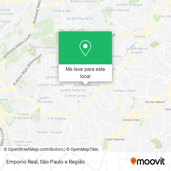 Emporio Real mapa