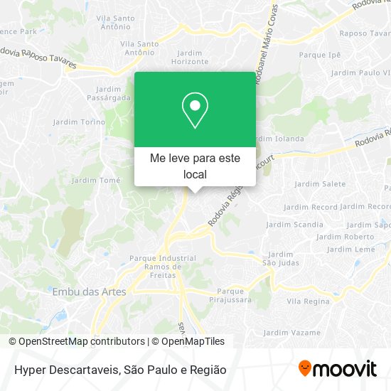 Hyper Descartaveis mapa