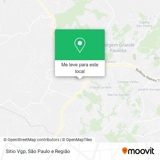 Sitio Vgp mapa