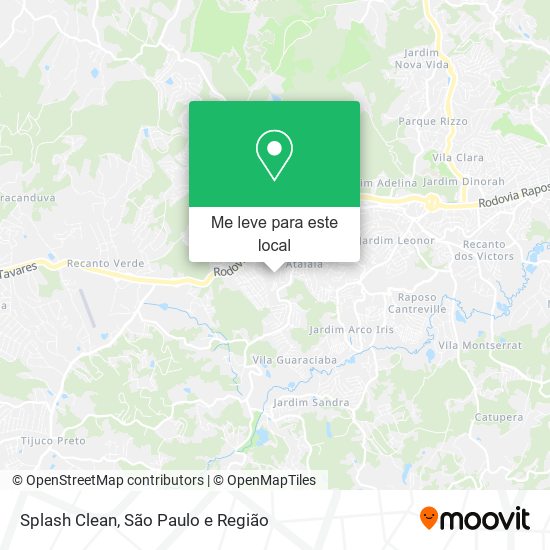 Splash Clean mapa