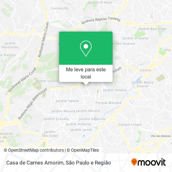 Casa de Carnes Amorim mapa