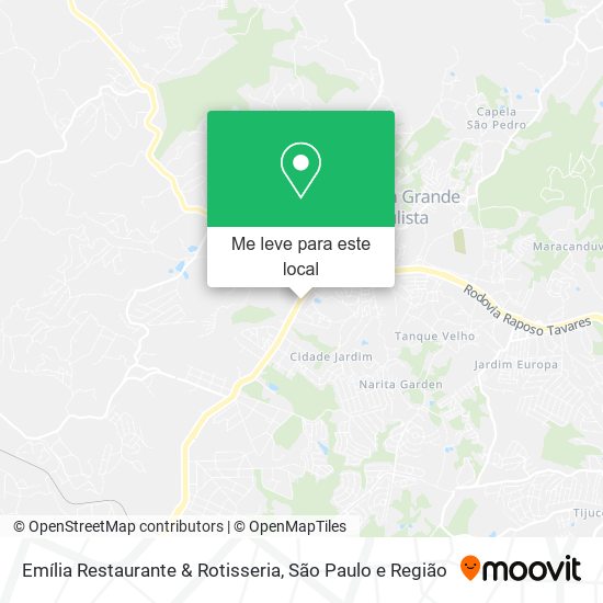 Emília Restaurante & Rotisseria mapa