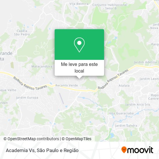 Academia Vs mapa