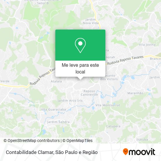 Contabilidade Clamar mapa