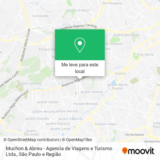 Muchon & Abreu - Agencia de Viagens e Turismo Ltda. mapa