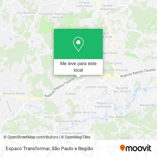 Espaco Transformar mapa