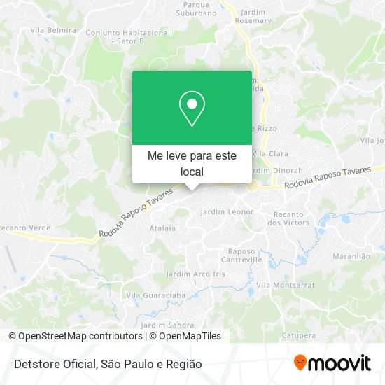 Detstore Oficial mapa