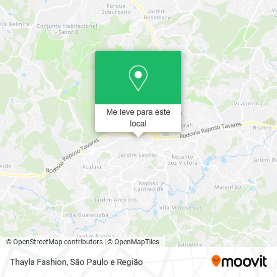 Thayla Fashion mapa