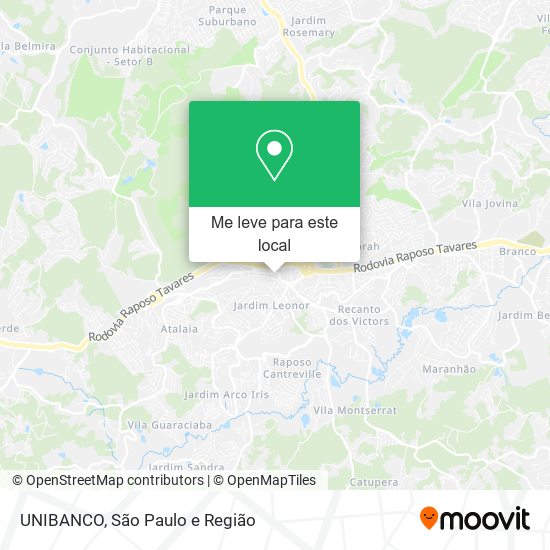 UNIBANCO mapa