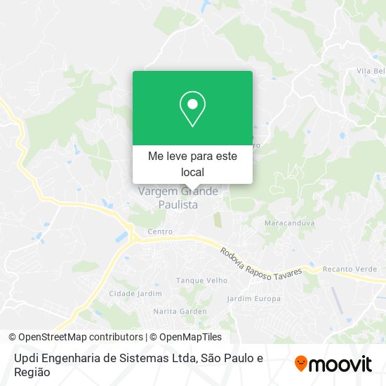Updi Engenharia de Sistemas Ltda mapa