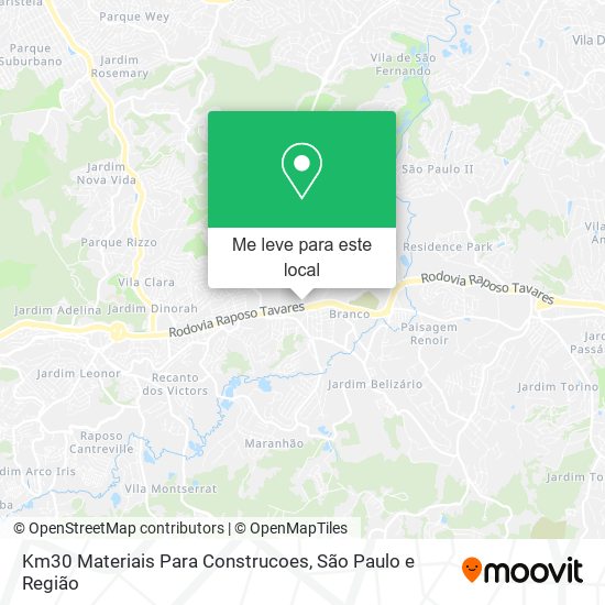 Km30 Materiais Para Construcoes mapa