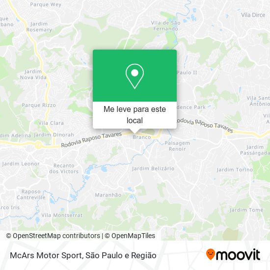 McArs Motor Sport mapa