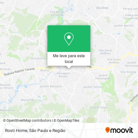 Rosti Home mapa