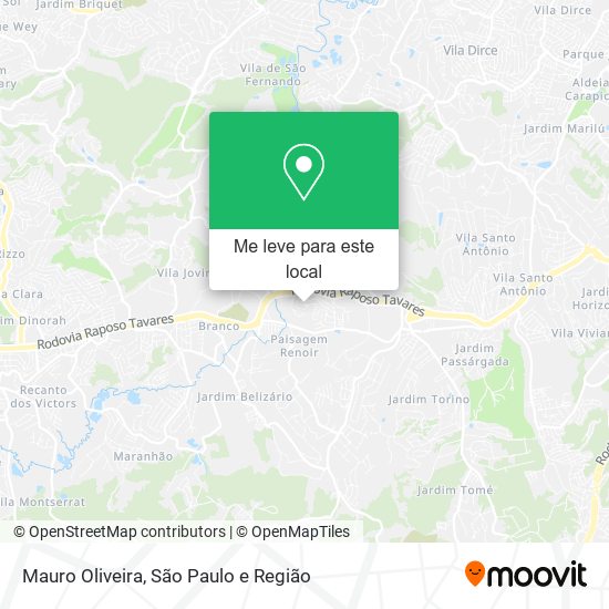 Mauro Oliveira mapa