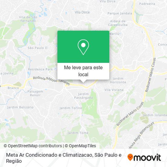 Meta Ar Condicionado e Climatizacao mapa