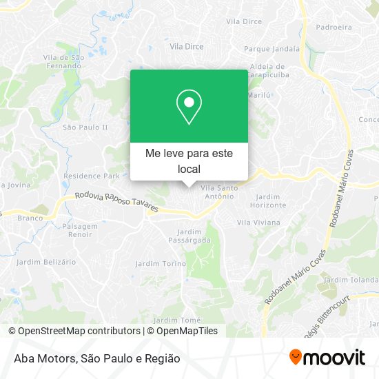 Aba Motors mapa