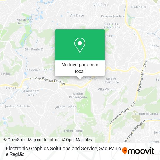 Electronic Graphics Solutions and Service mapa