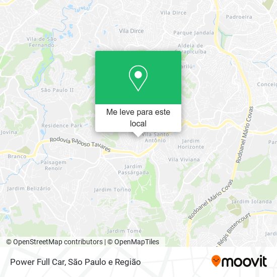 Power Full Car mapa