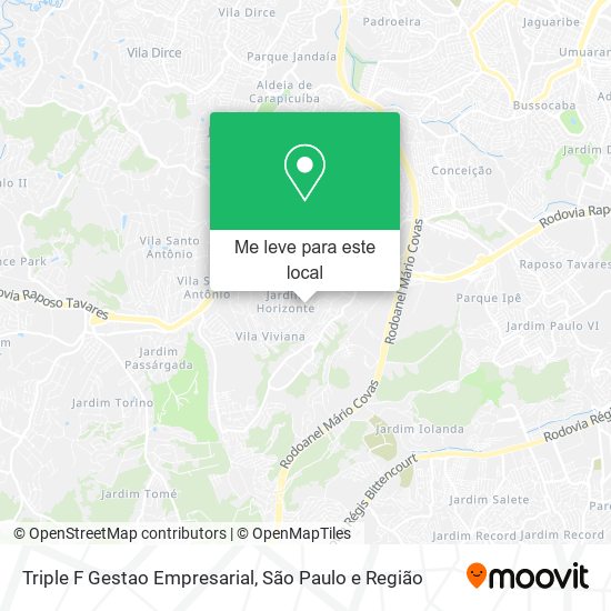 Triple F Gestao Empresarial mapa