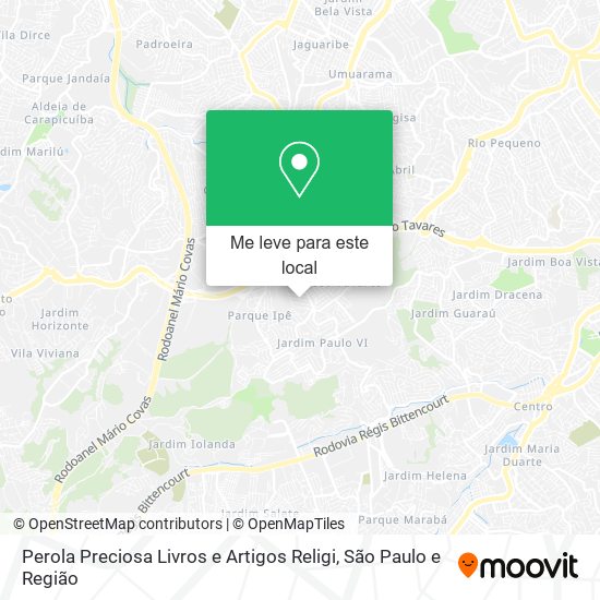 Perola Preciosa Livros e Artigos Religi mapa