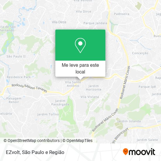 EZvolt mapa