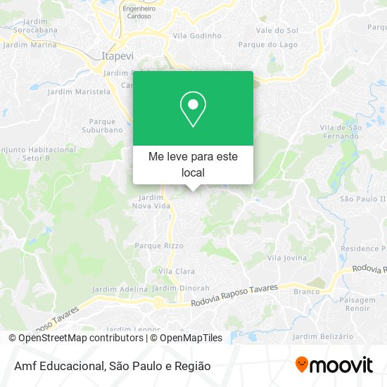Amf Educacional mapa