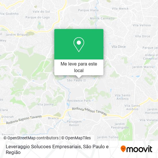 Leveraggio Solucoes Empresariais mapa