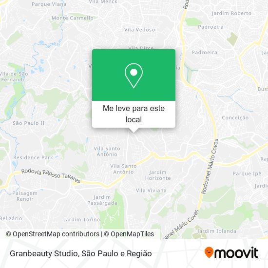 Granbeauty Studio mapa