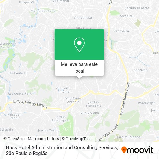 Hacs Hotel Administration and Consulting Services mapa