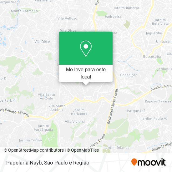 Papelaria Nayb mapa