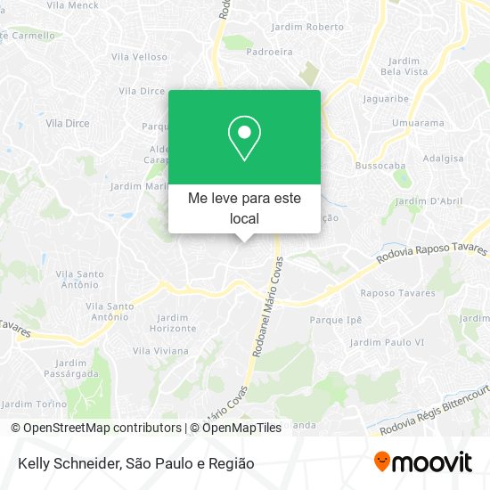 Kelly Schneider mapa