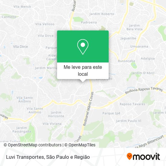 Luvi Transportes mapa