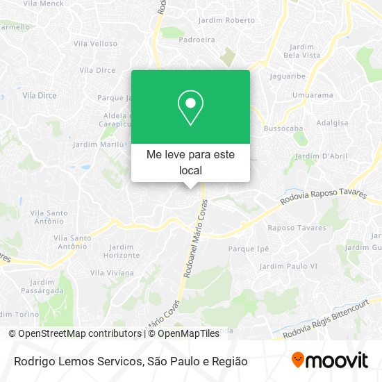 Rodrigo Lemos Servicos mapa