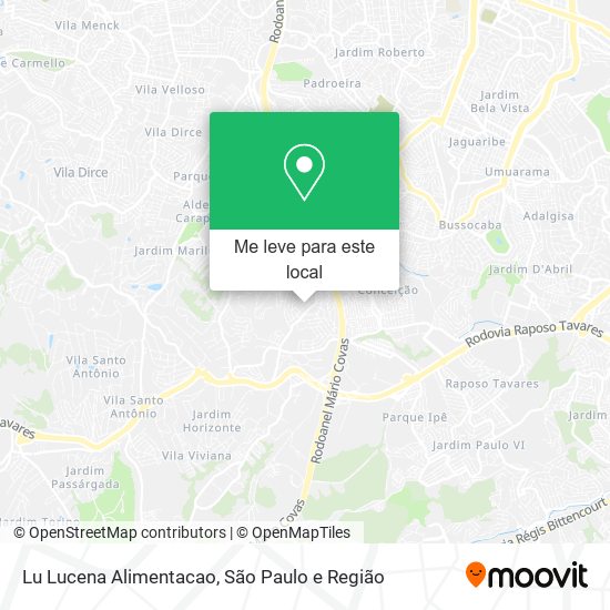 Lu Lucena Alimentacao mapa