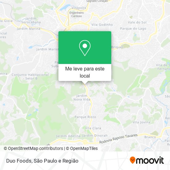 Duo Foods mapa