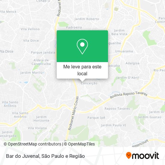Bar do Juvenal mapa